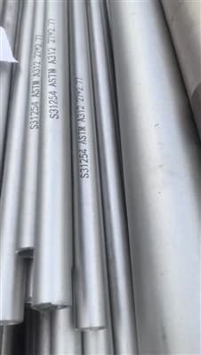 প্রিমিয়াম ASTM A312 UNS S31254 254SMO স্টেইনলেস স্টিল টিউব মেক্সিকোতে প্রেরিত